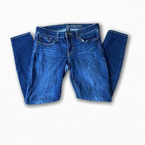 Gap Denim Jeans Sz 2/26r Legging Skimmer Cheville